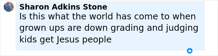 Comment from Dancing With The Stars pro Sharon Adkins Stone reacting to trolls criticizing her 3-year-old son's feminine appearance.