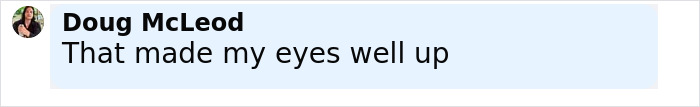 Screenshot of a social media comment by Doug McLeod reacting emotionally to Macaulay Culkin revealing John Candy noticed his father was a monster. Screenshot of a social media comment by Doug McLeod reacting emotionally to Macaulay Culkin revealing John Candy noticed his father was a monster.