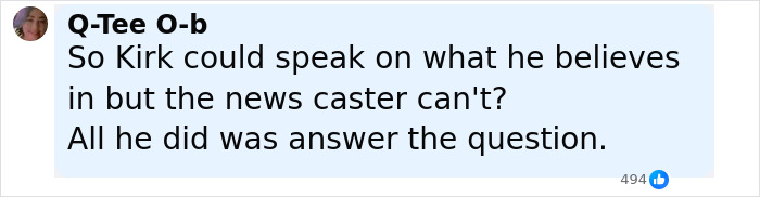 Commentator who made unacceptable Charlie Kirk remarks after Utah tragedy posted on social media defending Kirk&rsquo;s speech.
