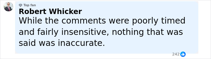 Commentator Robert Whicker responds to backlash over unacceptable Charlie Kirk remarks after Utah tragedy, leading to quick firing.