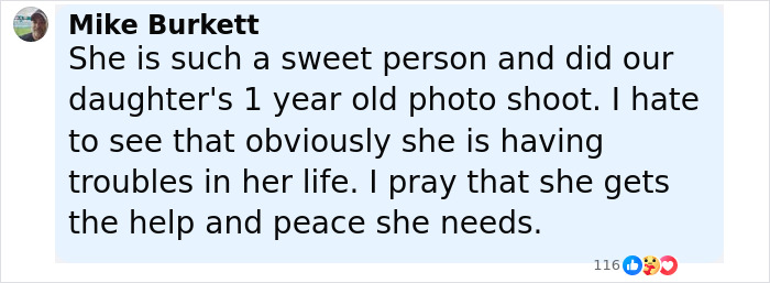 Comment from Mike Burkett expressing concern for a mom of five missing again after being found in the woods. Comment from Mike Burkett expressing concern for a mom of five missing again after being found in the woods.