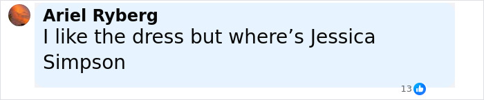 Comment about a dress and wondering where Jessica Simpson is, sparking plastic surgery rumors after her VMA red carpet look. Comment about a dress and wondering where Jessica Simpson is, sparking plastic surgery rumors after her VMA red carpet look.