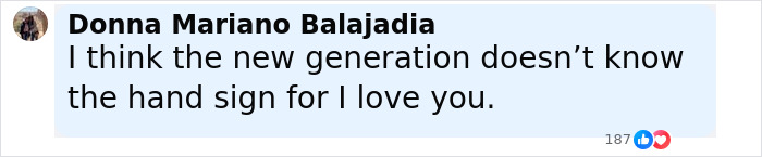 Screenshot of a social media comment discussing Erika Kirk's gesture during her husband's funeral amid viral devil claims.