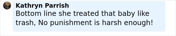 Comment by Kathryn Parrish criticizing treatment of a baby, related to Kentucky cheerleader case and safe haven baby box. Comment by Kathryn Parrish criticizing treatment of a baby, related to Kentucky cheerleader case and safe haven baby box.