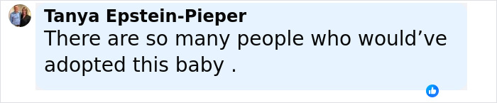 Comment by Tanya Epstein-Pieper about people willing to adopt baby in Kentucky cheerleader case revelation. Comment by Tanya Epstein-Pieper about people willing to adopt baby in Kentucky cheerleader case revelation.