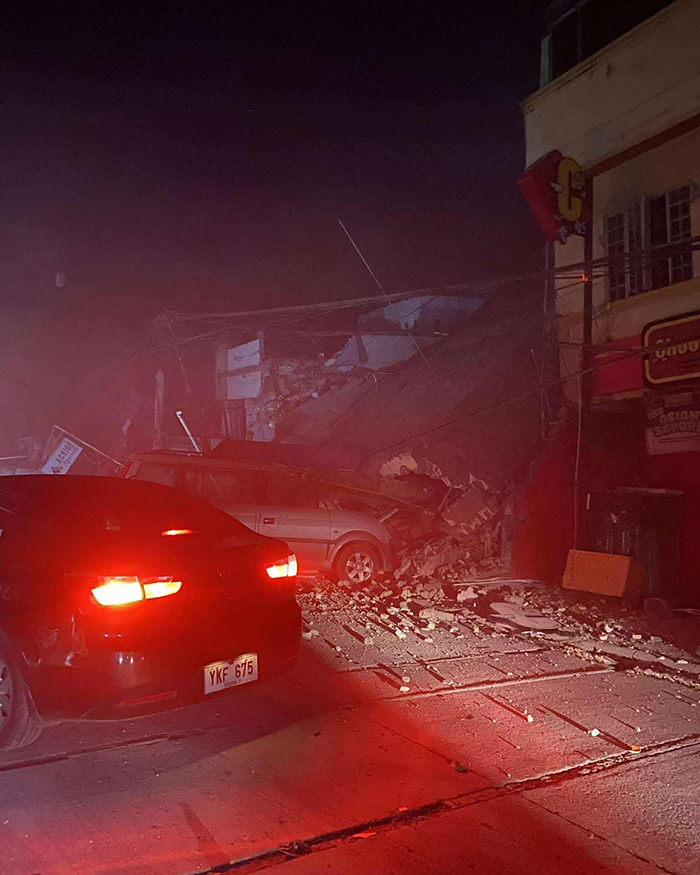 Terrifying Videos Show Massive 6.9 Magnitude Earthquake Wreaking Havoc In Philippines