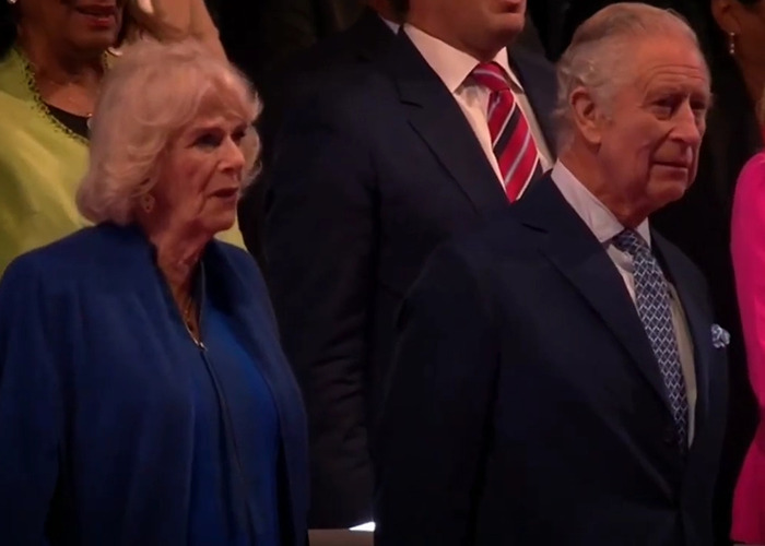 Camilla and Prince Charles attending an event, related to Princess Charlotte&rsquo;s curtsy mistake and gestures involving Kate.