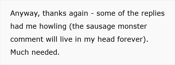 Text post discussing therapy dog ban and family BBQ reaction, highlighting therapy dog not welcome everywhere. Text post discussing therapy dog ban and family BBQ reaction, highlighting therapy dog not welcome everywhere.