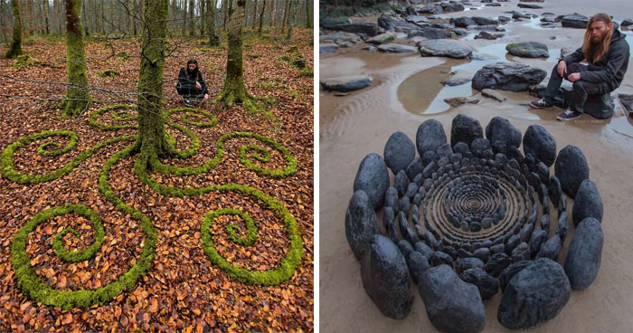 47 Patience-Requiring Land Art Pieces Made With Natural Materials Created By This Artist (New Pics)