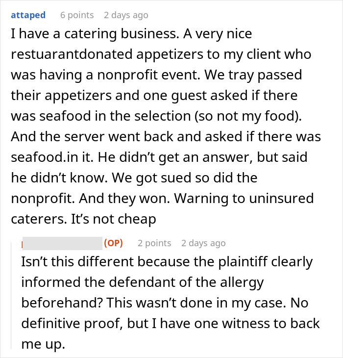 Kid with nut allergy grabs food sample, worker blamed for giving allergen despite warnings, causing legal issues. Kid with nut allergy grabs food sample, worker blamed for giving allergen despite warnings, causing legal issues.