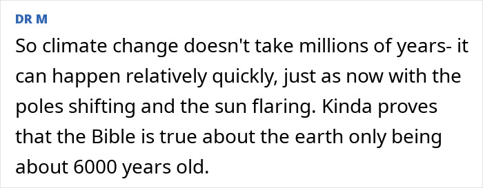 Text excerpt discussing climate change rapidity tied to pole shifts and sun flaring related to the 1831 sun turned blue mystery.