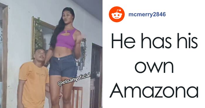 World’s Tallest Bride? 6’9” Brazilian Model Marries 5’4” Husband And Gives Birth Despite Doctors’ Warnings