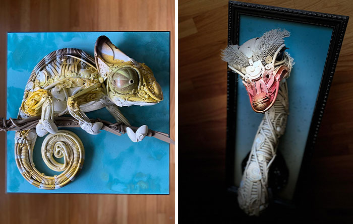 This Artist Creates Incredible Sculptures Out Of Stuff That’s Been Thrown Away (30 Pics)