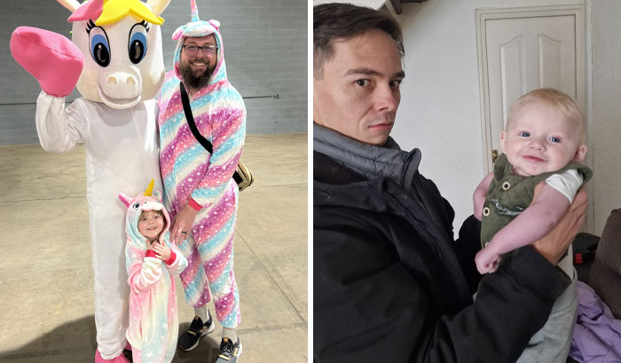 50 Precious Photos Of Dads’ Funniest And Most Heartwarming Parenting Moments (New Pics)