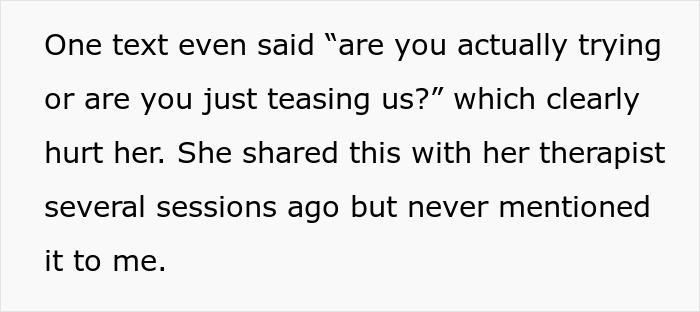 Text message conversation revealing wife&rsquo;s reaction to husband attending sister&rsquo;s baby shower causing emotional distress.