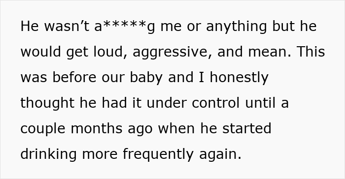 Text discussing a mom noticing her husband's aggressive behavior and starting to build an exit plan due to a real problem. Text discussing a mom noticing her husband's aggressive behavior and starting to build an exit plan due to a real problem.