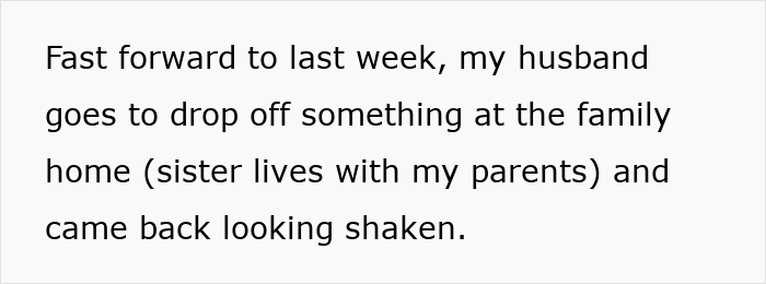 Text excerpt about a woman forbidding her brother-in-law from talking to her despite seeing her nephew less.