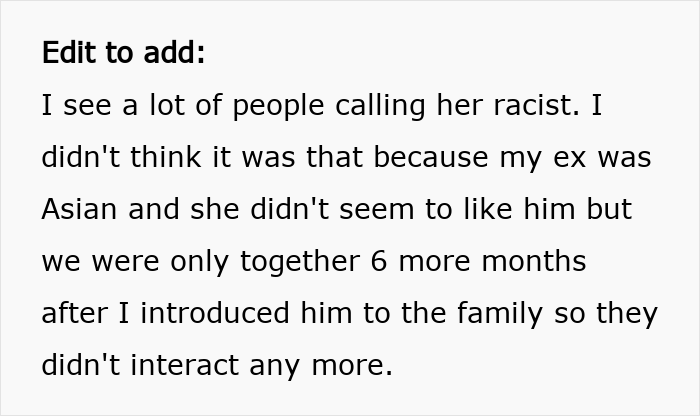 Woman forbids brother-in-law from talking to her, risking seeing nephew less without giving any explanation.