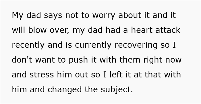 Text excerpt about woman forbidding BIL from talking to her, risking seeing nephew less without explanation.