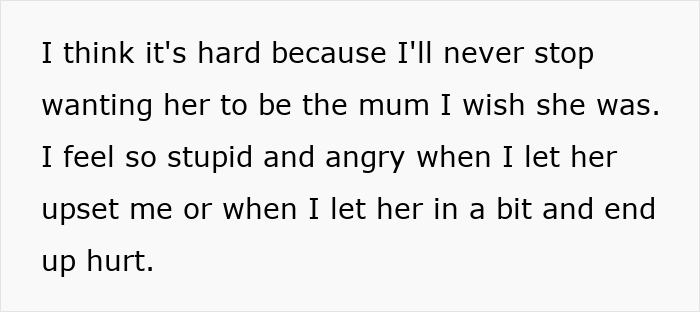 Text excerpt expressing emotional struggle of a diet-obsessed mom dealing with food-shaming and family conflict.
