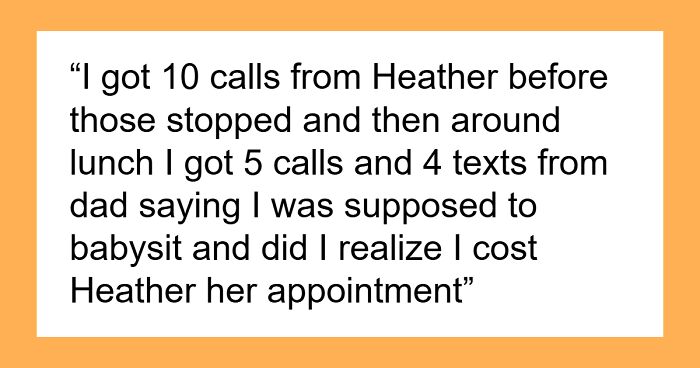 Teen Resents Dad And His Wife Who Force Him To Babysit, Secretly Plots A Permanent Exit