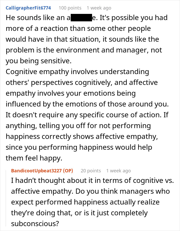 Woman Performs As Well As She Can, Bursts Into Tears After Performance Review