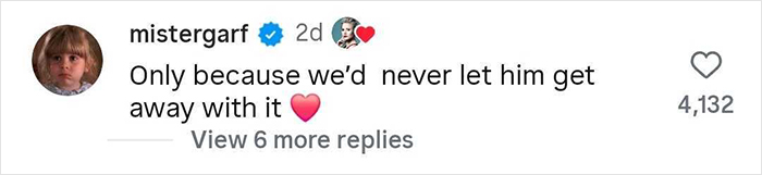 Comment on Kristen Bell's wedding anniversary post expressing strong disapproval, which many find triggering for victims.