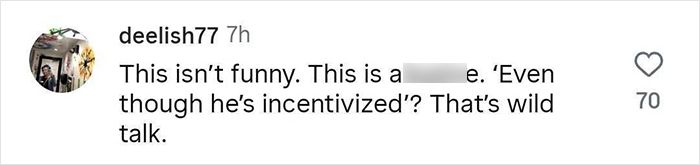 User comment expressing backlash after Kristen Bell snubs fans following a triggering anniversary post causing major controversy.