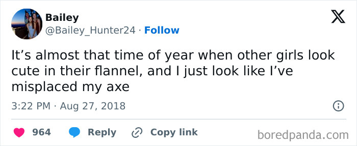 Tweet about looking out of place in flannel and jokingly feeling like a character from Thunder Dungeon memes.