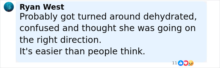 People Suspicious After Missing Hiker Was Found Roaming The Wilderness In Her Underwear