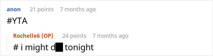 Screenshot of an online discussion where a woman refuses to share her chicken sandwich with her cat, debating if she&rsquo;s the jerk.