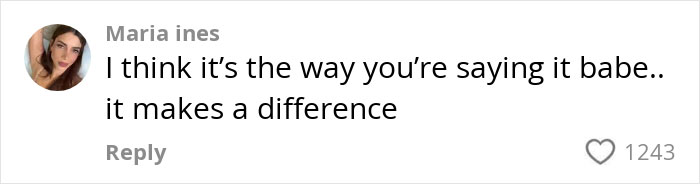 Screenshot of a social media comment sparking debate about why a biological daughter has the biggest room in the house.