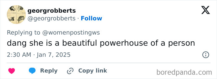 Screenshot of a social media comment praising Olympic athlete Ilona Maher considered overweight for breaking stereotypes.