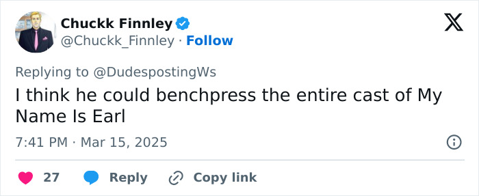 Social media post highlighting My Name Is Earl actor flaunting stunning new look after major weight loss transformation.
