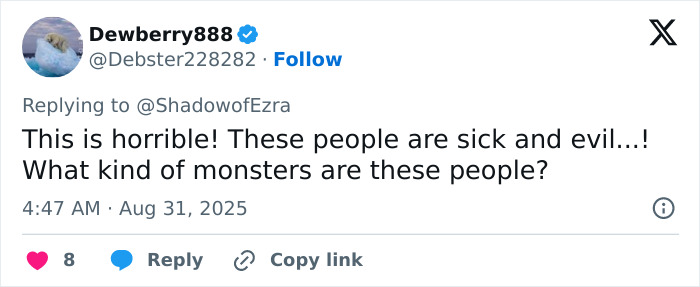 Screenshot of a Twitter reply expressing shock and anger about the discovery of human remains in the Las Vegas desert. Screenshot of a Twitter reply expressing shock and anger about the discovery of human remains in the Las Vegas desert.