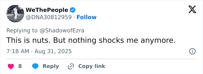 Screenshot of a Twitter reply expressing disbelief about an urgent investigation after piles of human remains found in Las Vegas desert. Screenshot of a Twitter reply expressing disbelief about an urgent investigation after piles of human remains found in Las Vegas desert.