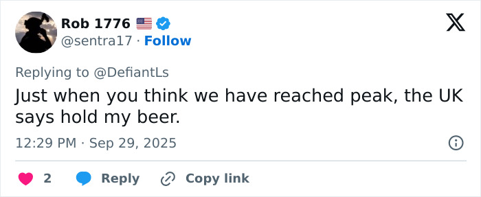 Tweet reacting to UK health guidance causing outrage over benefits of marrying your cousin, posted by user Rob 1776.