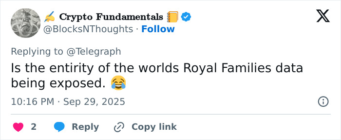 Screenshot of a tweet reacting to UK health guidance citing benefits of marrying your cousin with a laughing emoji.