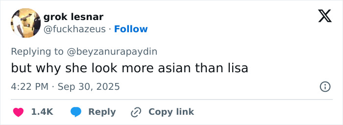 Screenshot of a tweet discussing Emma Stone's Louis Vuitton photos sparking plastic surgery speculation online.