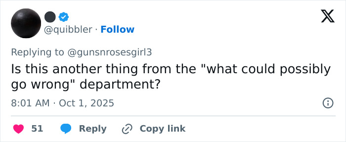 Tweet about risking blindness after controversial eye color surgery, questioning potential consequences and outcomes.