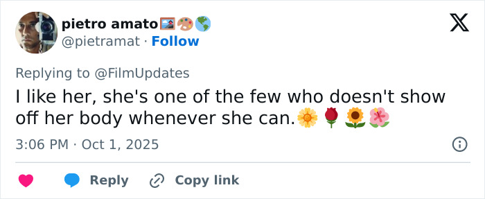 Social media comment reacting to Jennifer Lawrence sparking a frenzy about plastic surgeons in LA at fashion week.