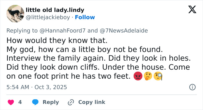 Major Twist In 4YO Gus' Mysterious Vanishing In Outback As Rescuer's Claim Sparks Chilling Theory