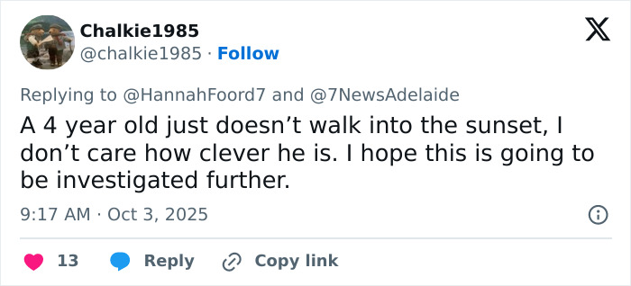 Major Twist In 4YO Gus' Mysterious Vanishing In Outback As Rescuer's Claim Sparks Chilling Theory