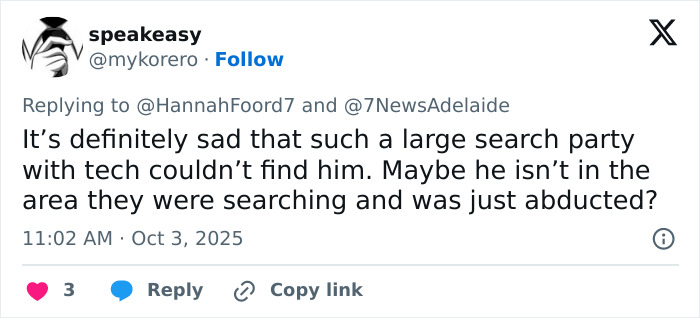 Major Twist In 4YO Gus' Mysterious Vanishing In Outback As Rescuer's Claim Sparks Chilling Theory