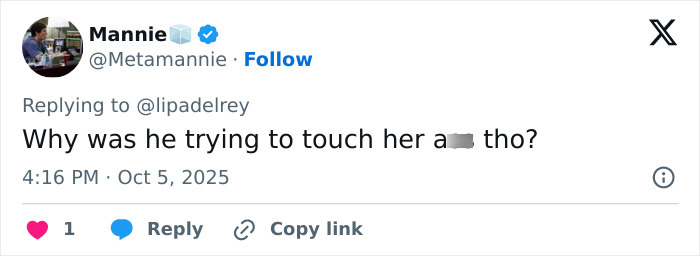Screenshot of a tweet amid massive outrage after a man allegedly touched Dua Lipa inappropriately at concert. Screenshot of a tweet amid massive outrage after a man allegedly touched Dua Lipa inappropriately at concert.