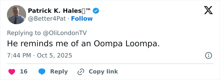 Twitter comment by Patrick K. Hales reacting to Jaden Smith’s red-faced diaper look sparking hilarious trolling in Paris. Twitter comment by Patrick K. Hales reacting to Jaden Smith’s red-faced diaper look sparking hilarious trolling in Paris.