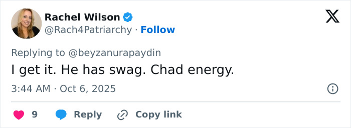 Tweet screenshot praising Lana Del Rey's husband for being classier after backlash over Meghan Markle's video. Tweet screenshot praising Lana Del Rey's husband for being classier after backlash over Meghan Markle's video.