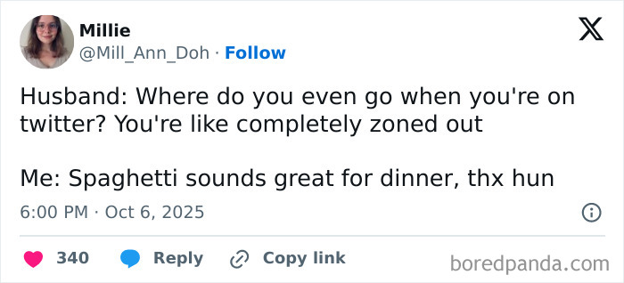Tweet showing a funny Twitter conversation reflecting humor found in Netflix gotta add a comment section October tweets.