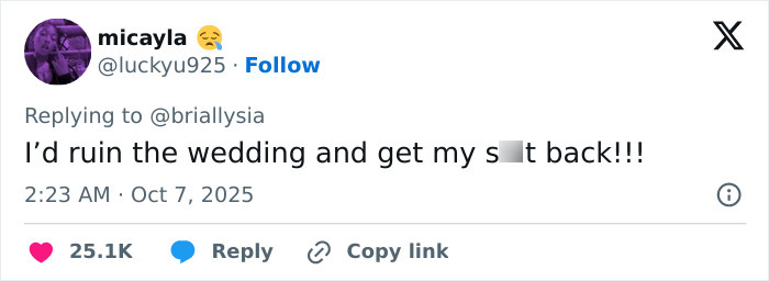 Tweet from user micayla expressing anger about wedding drama involving Selena Gomez and the kidney donor controversy.