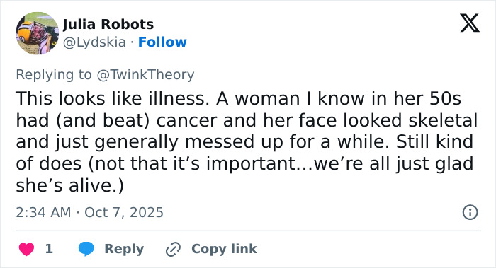 Screenshot of a tweet discussing Mandy Moore's unrecognizable new look and fans' baffled reactions online.